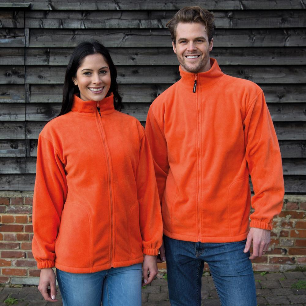Casaco Masculina Fleece (Laranja) 4/5