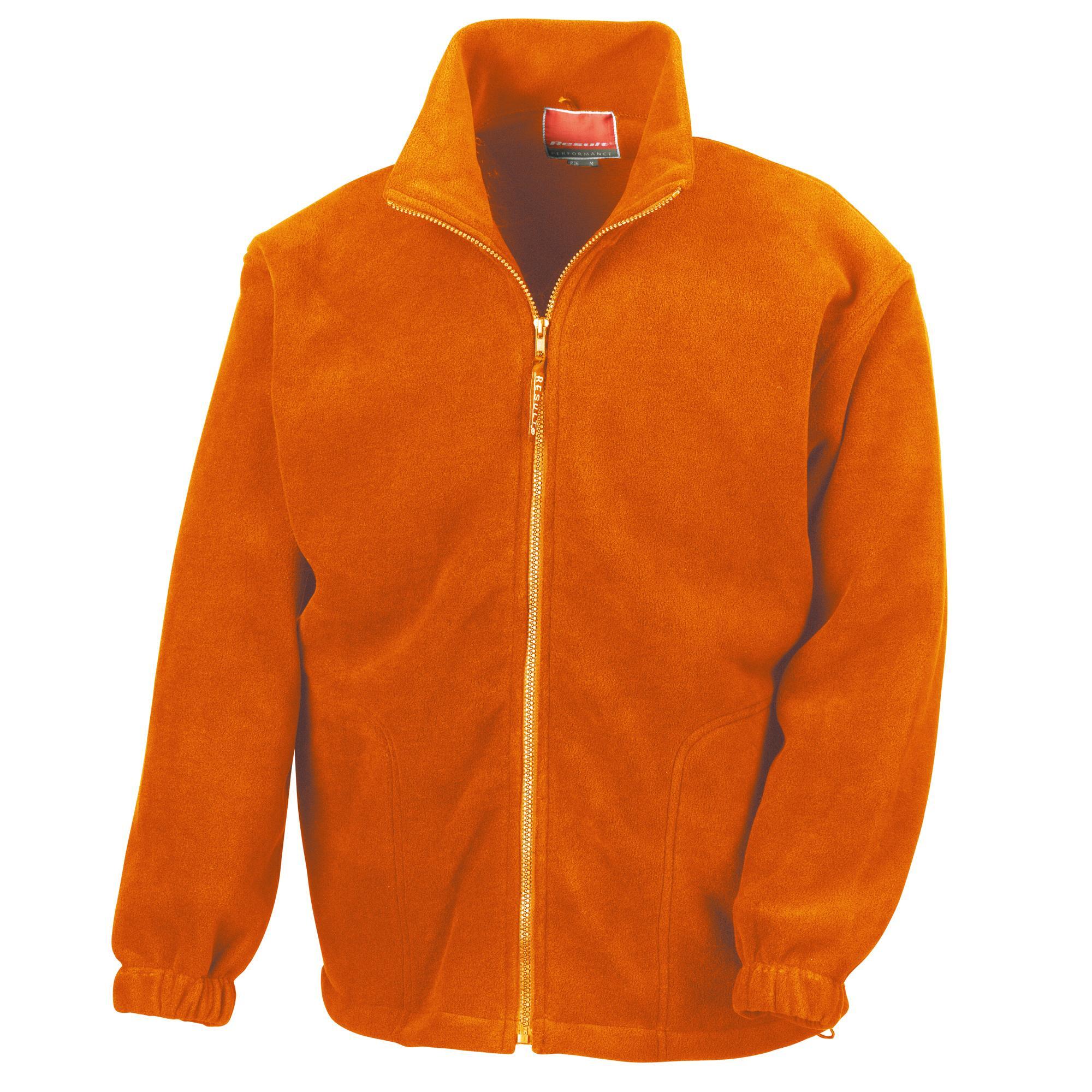 Casaco Masculina Fleece (Laranja) 2/5