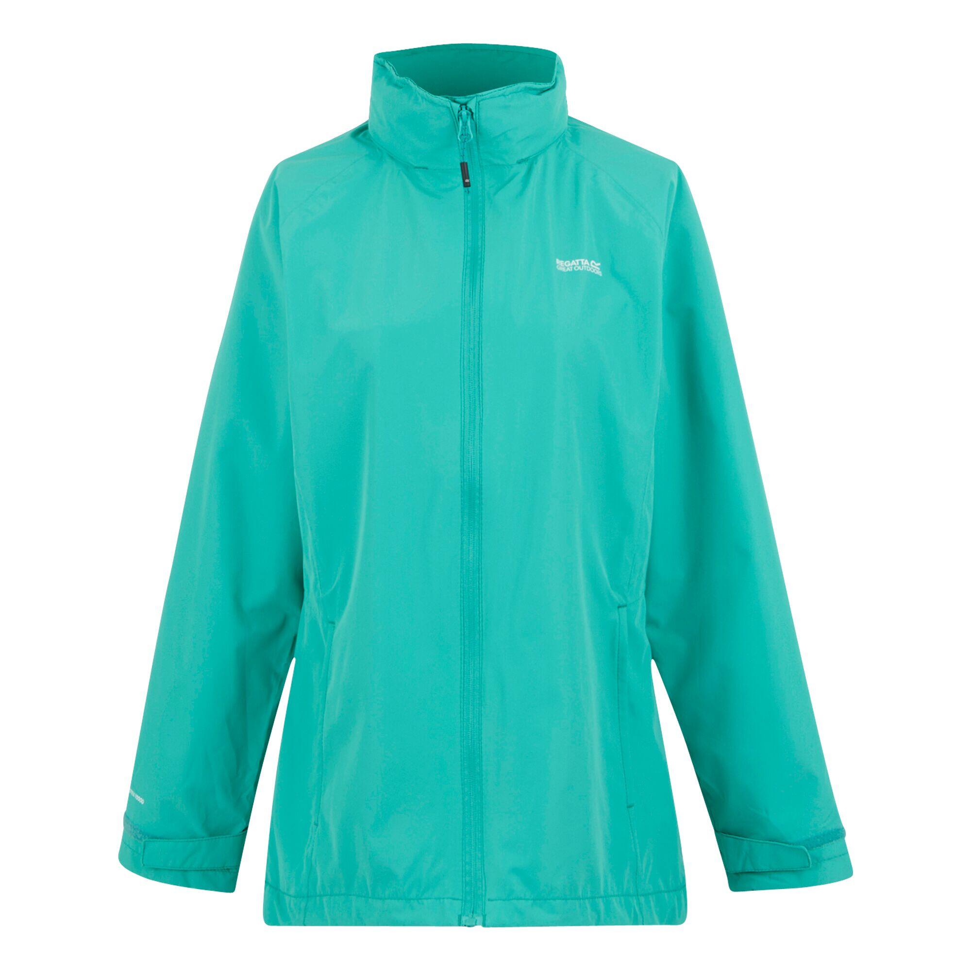 Regatta - Veste Imperméable Daysha Femme (turquoise Vif) - Veste - Bleu - 36 Xs - Decathlon