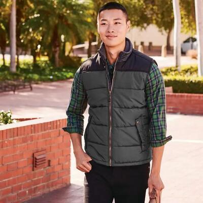 Heren standout altoona geïsoleerd bodywarmer jasje (zwart)