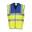 Gilet Réfléchissant CLASS Adulte (Bleu Roi / Jaune Fluo)