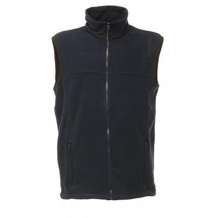 Haber II FullZip Bodywarmer Fleece AntiPill Jacket (250 GSM) (Zwart)
