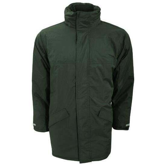 Core Veste Parka Imperméable Coupevent Homme (Vert Bouteille)