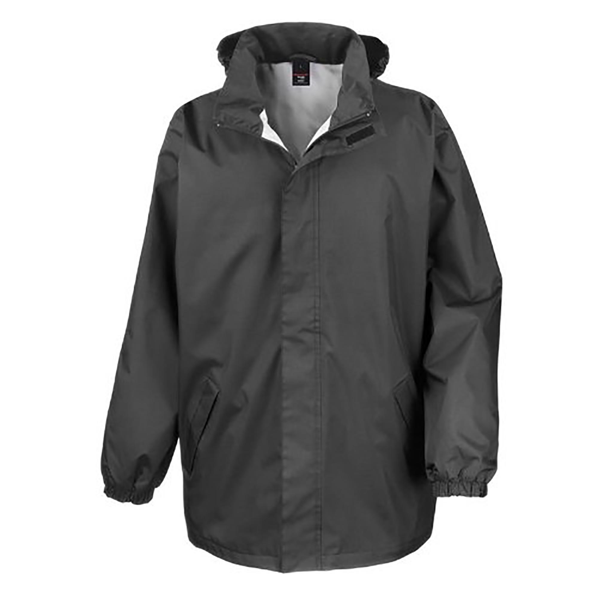 Giacca Impermeabile Antivento Uomo Result Nero 2/7