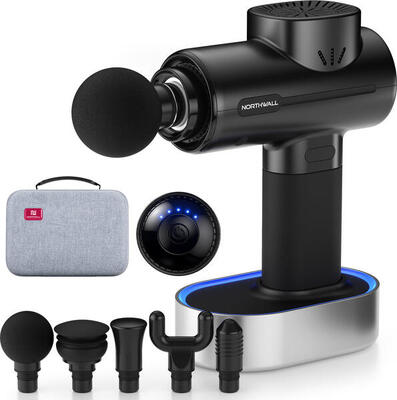 Massage gun northgun pro met charging dock - professioneel massage pistool