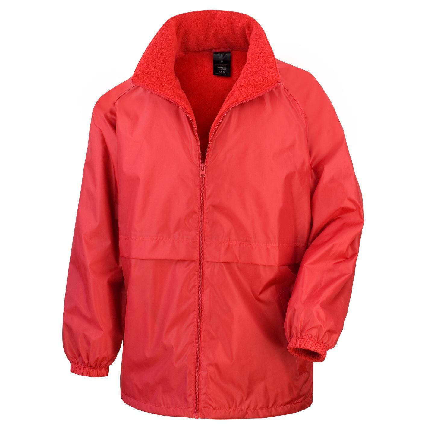 Casaco DWL para adultos Homems (com capuz dobrado para fora) (Vermelho) 2/4