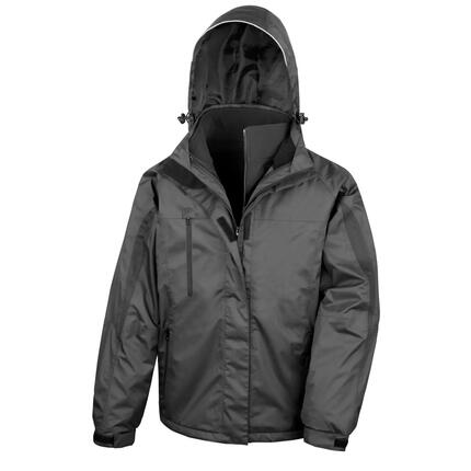 Veste De Voyage 3 En 1 Pour Hommes (Rouge / Noir)