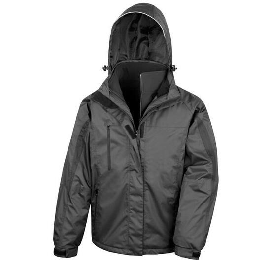 Veste De Voyage 3 En 1 Pour Hommes (Noir)