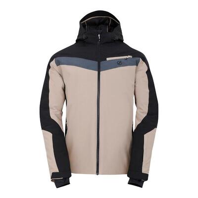 Heren eagle ii ski jas (zwart/clay)