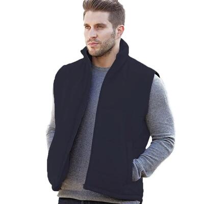 Piumino Smanicato Caldo E Impermeabile Uomo Result Blu Navy