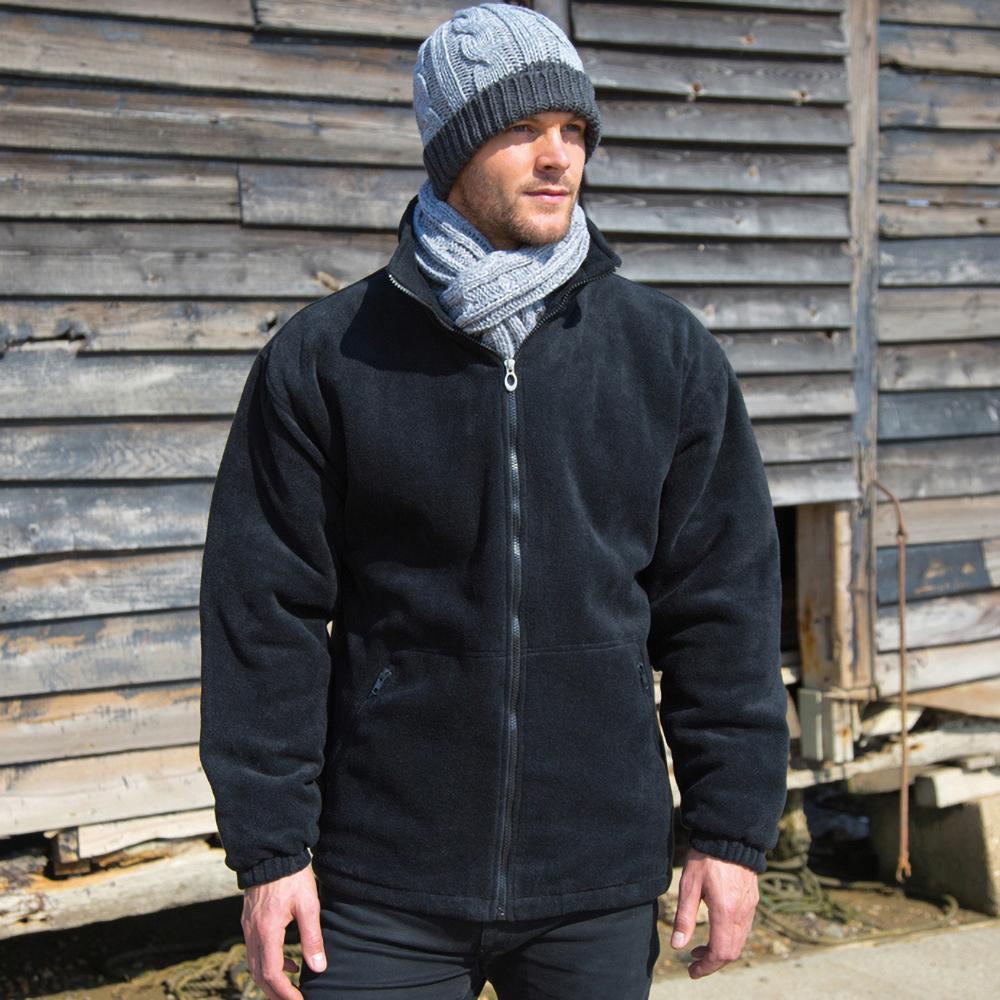 Core Homem Polartherm Casaco de Velo Polartherm (Azul Marinho) 3/4