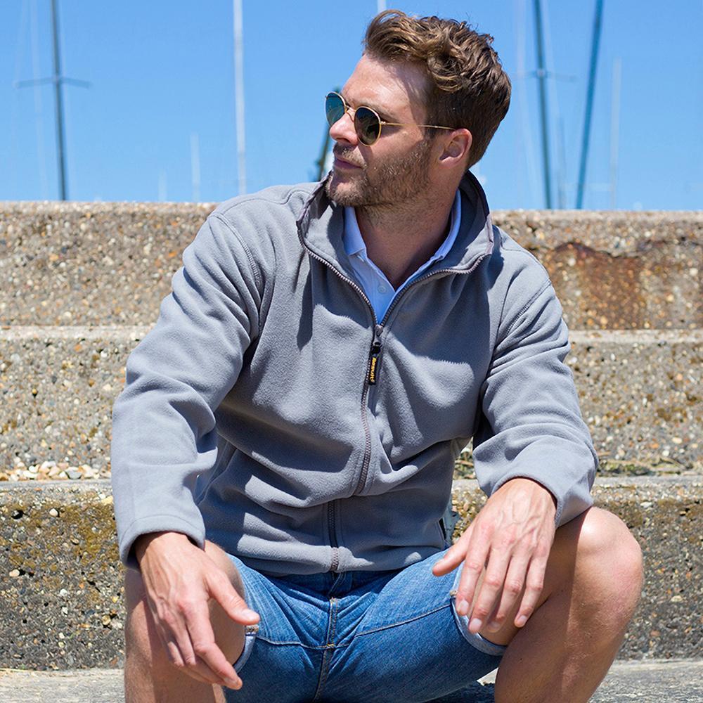 Casaco de Alta Qualidade para hoHomem com Microfleece Horizon Showerproof 3/4