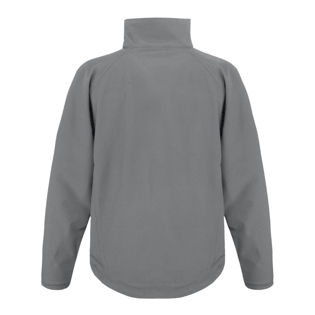 Veste Coupevent Respirante Pour Homme (Gris Argenté) 2/3