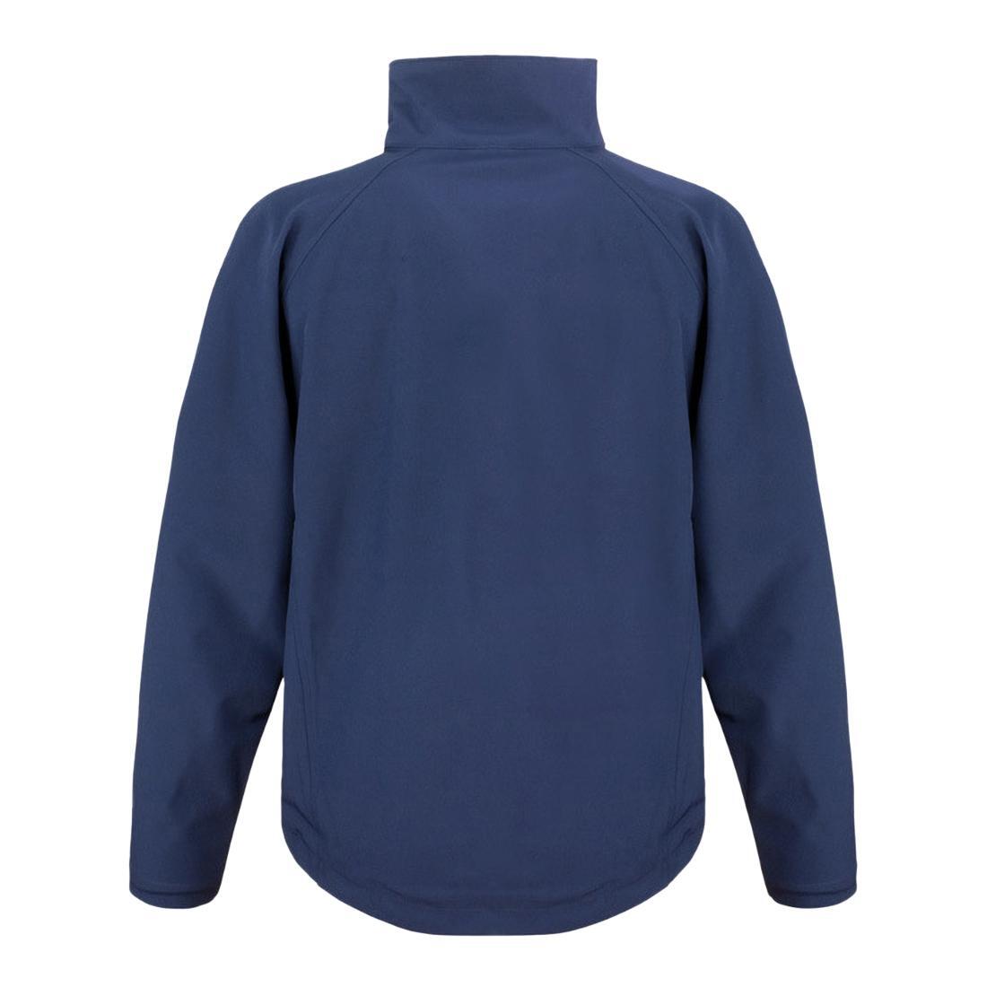 Softshell Softshell Base de 2 Camadas Resistente ao Vento, Homem (Azul Marinho) 2/3
