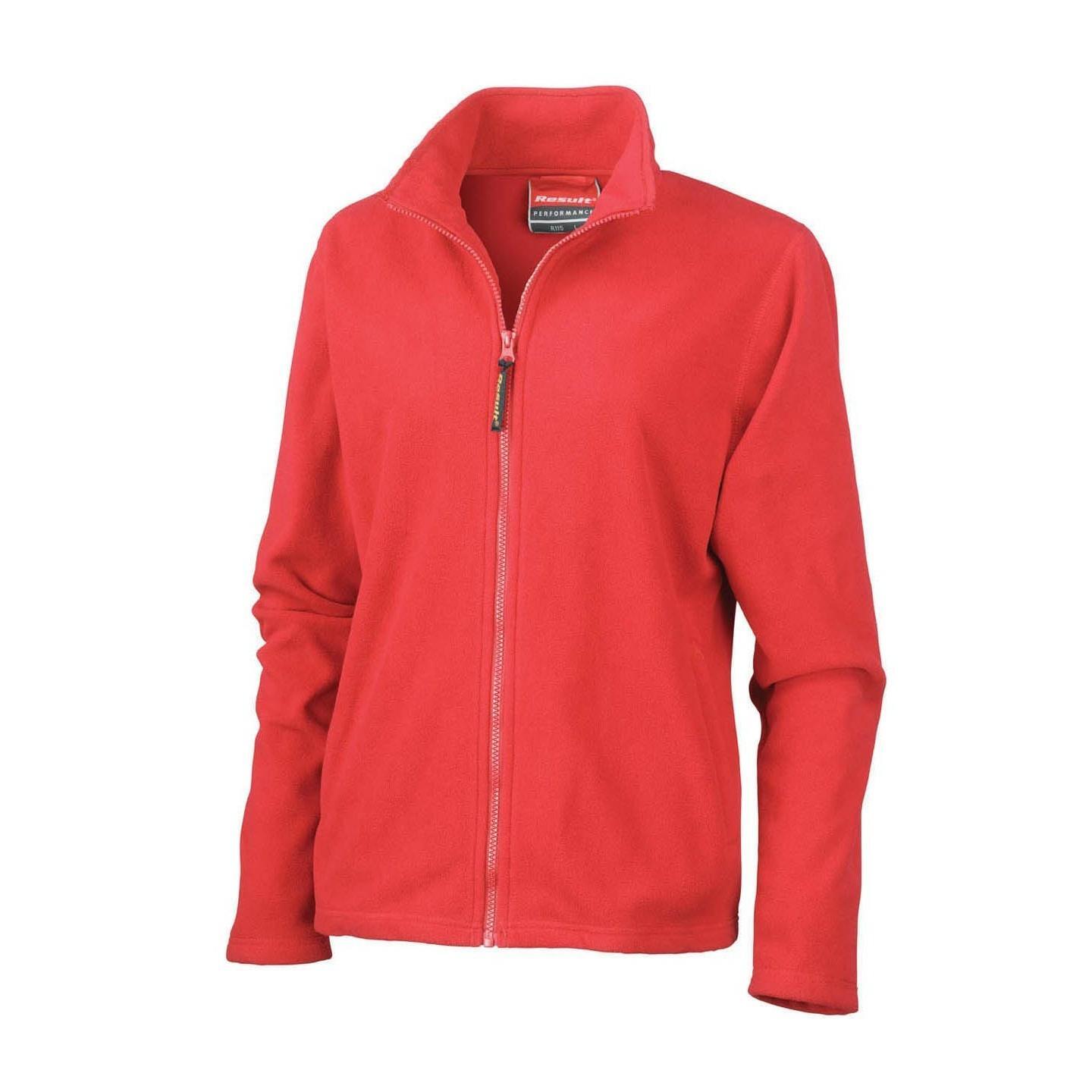 Ladies/WoHomem La Femme® High Grade Microfleece Jacket (490 GSM) (Cardeal Red) 2/5