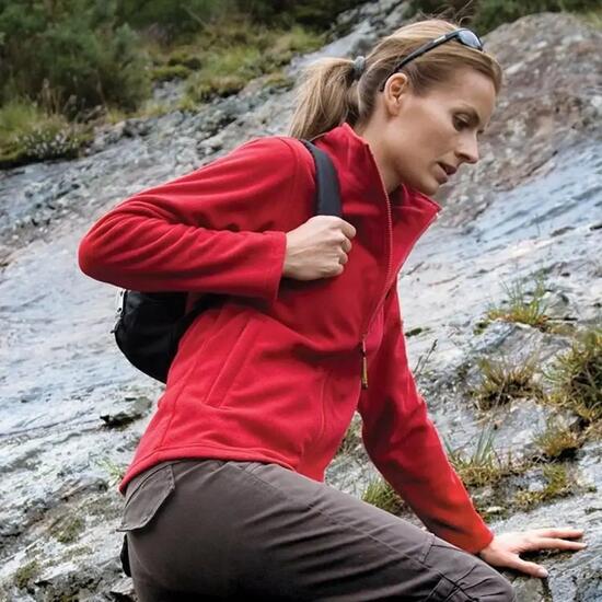 Veste Polaire LA FEMME Femme (Rouge)