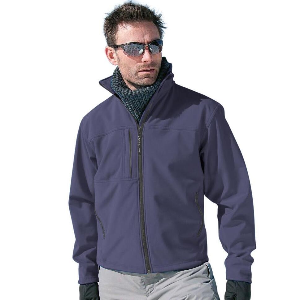 Męska Kurtka Softshell Premium 3warstwowa Performance (wodoodporna,