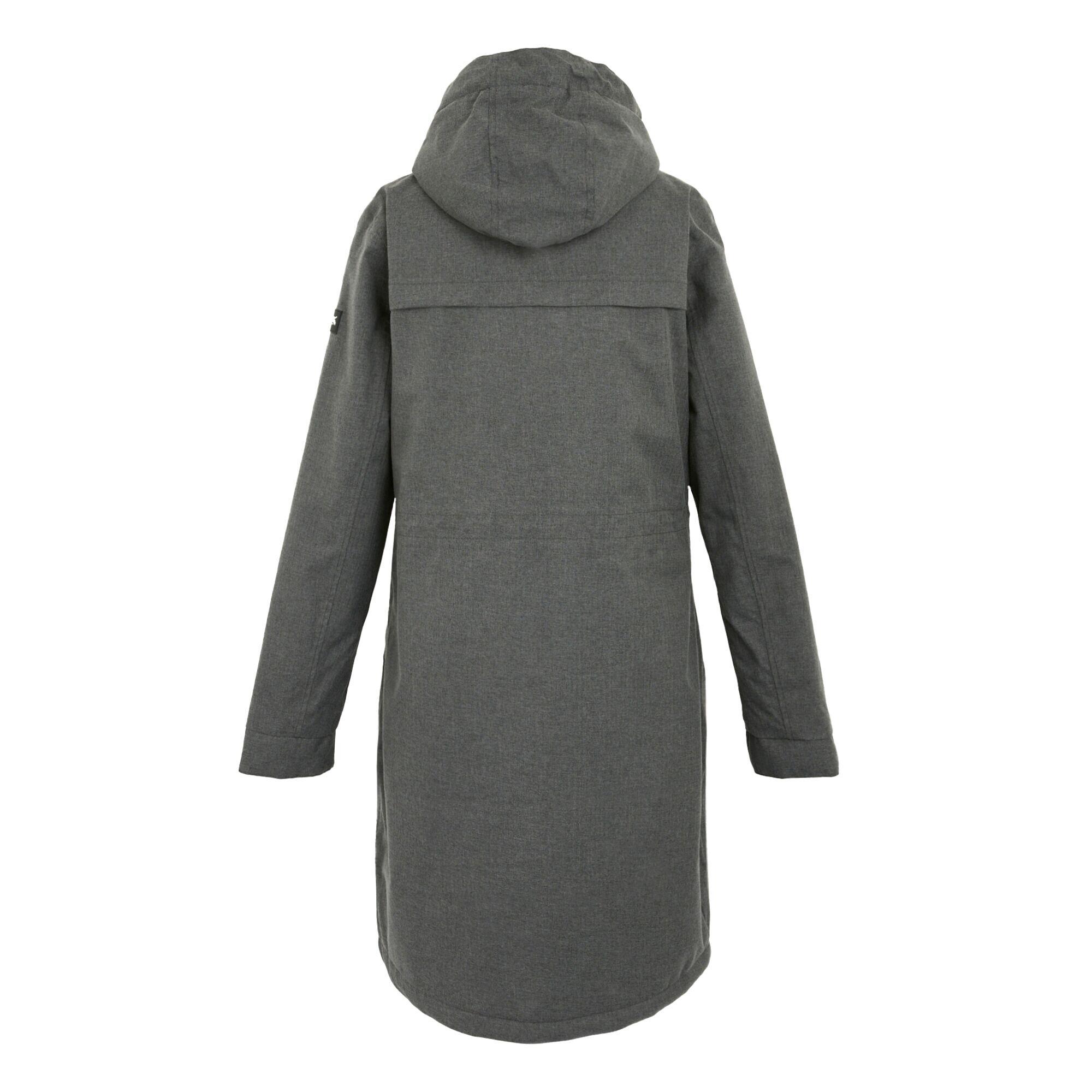 Giacca Impermeabile Donna Regatta Romine II Nero Grigio Cielo Marl 2/4