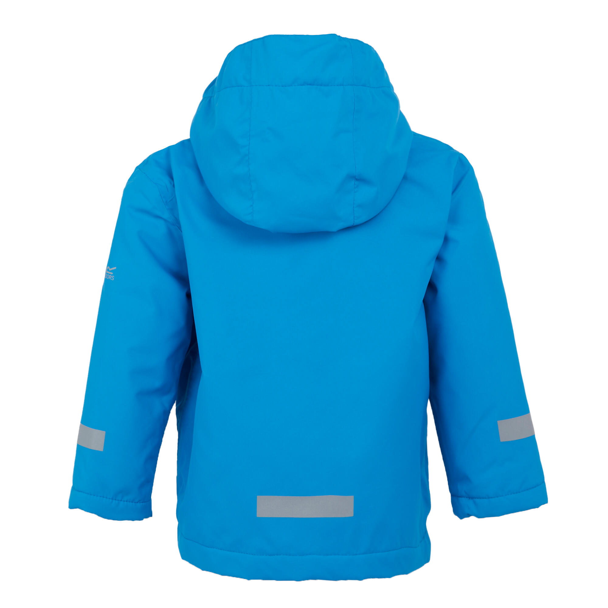 Childrens/Kids Spike The Monster Waterproof Jacket (Hydro Blue) 2/5