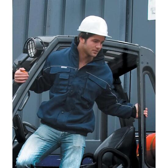 Giubbotto Resistente Idrorepellente Uomo Result Grigio/Nero