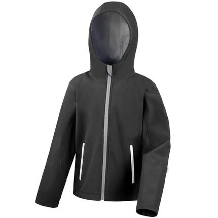 Veste Légère À Capuche Enfant Unisexe (Bleu Marine/Bleu Roi)