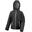 Veste Légère À Capuche Enfant Unisexe (Noir/Gris)