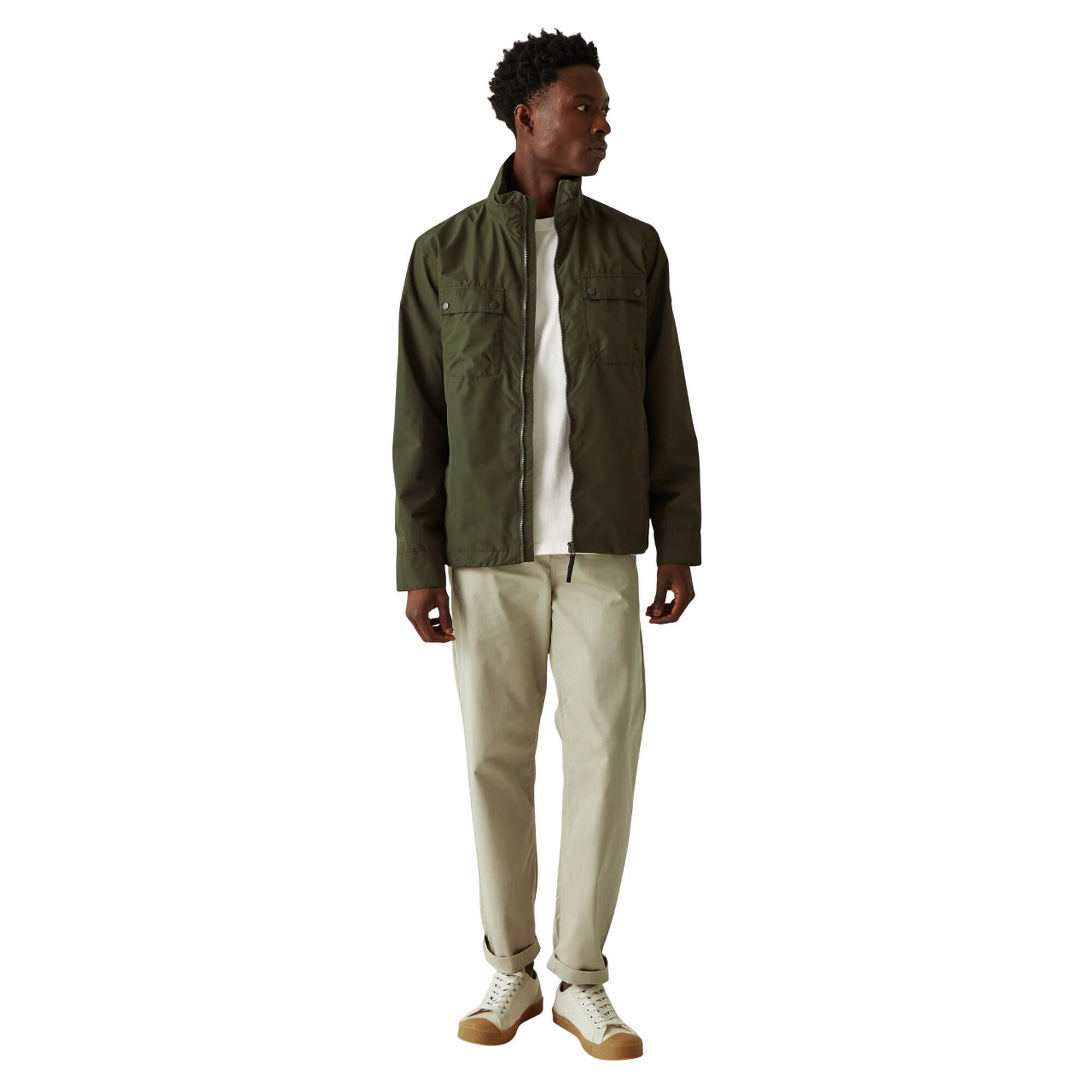 "Raytan" Jacke, wasserfest für Herren Dunkel-Khaki 3/4