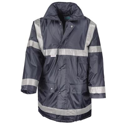 Cappotto Impermeabile Da Lavoro Uomo Result Nero