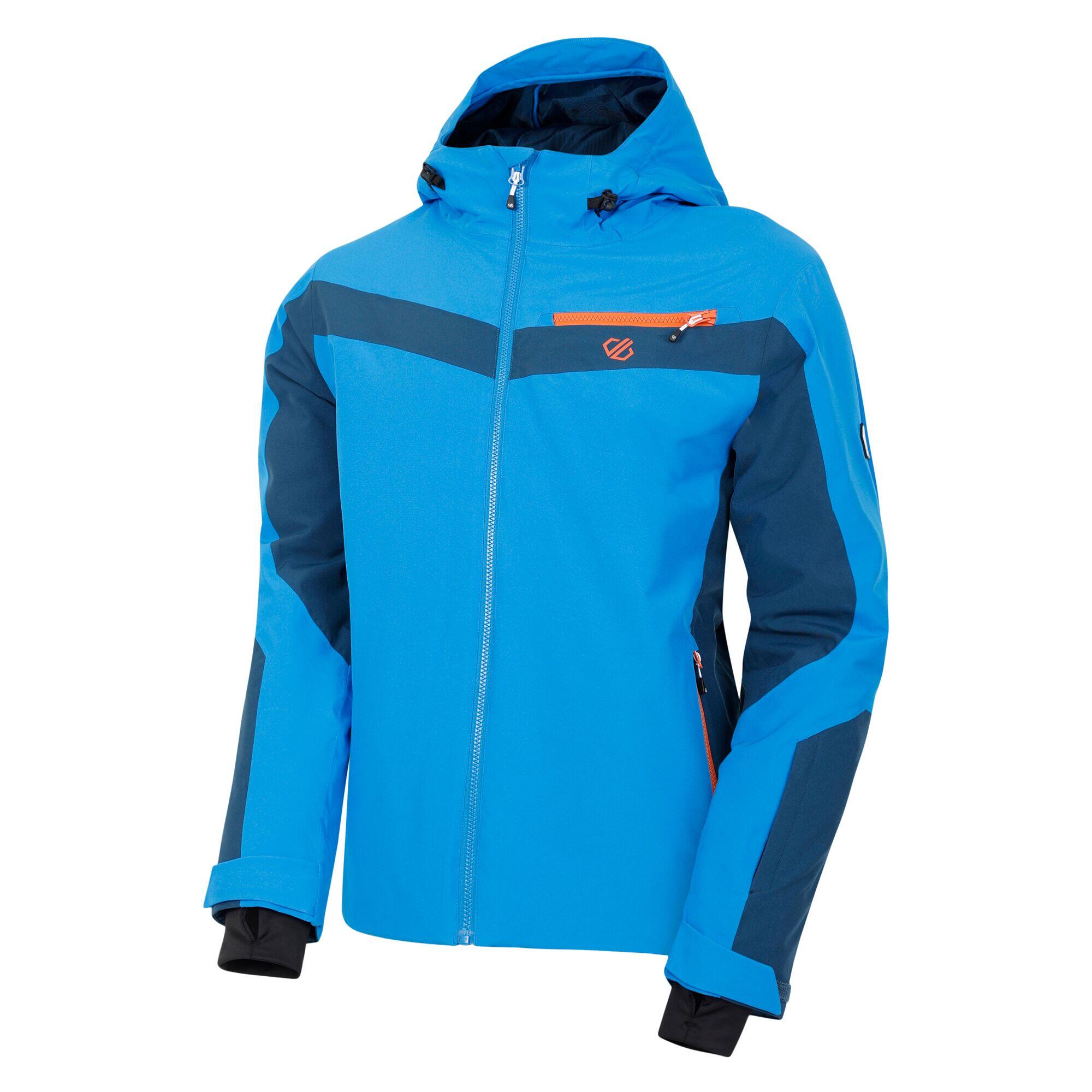 Mens Eagle II Ski Jacket (Moonlight Denim/Athletic Blue) 3/5