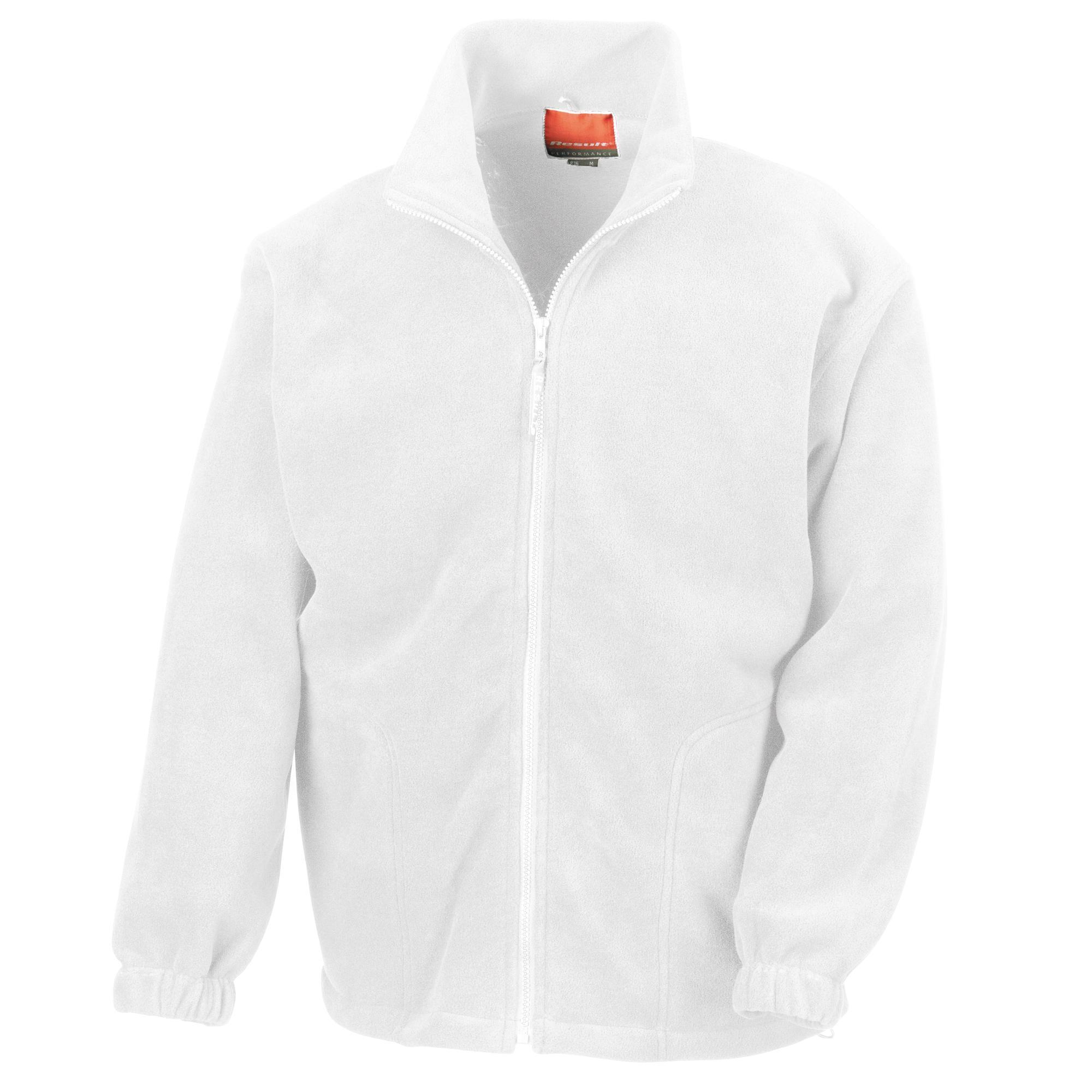 Casaco Masculina Fleece (Branco) 2/4