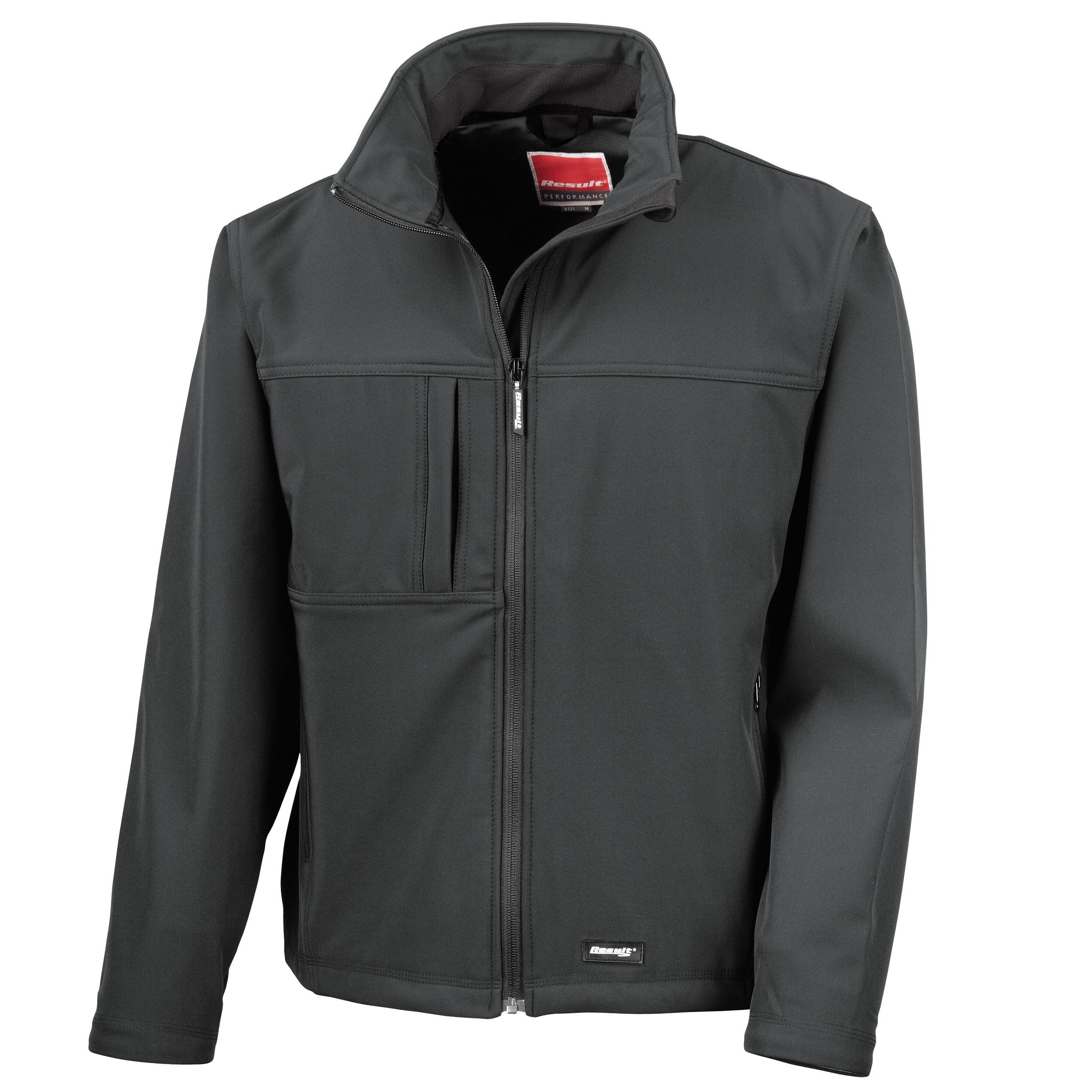 RESULT Heren Softshell Premium 3 Layer Performance Jacket (Waterdicht, Winddicht &