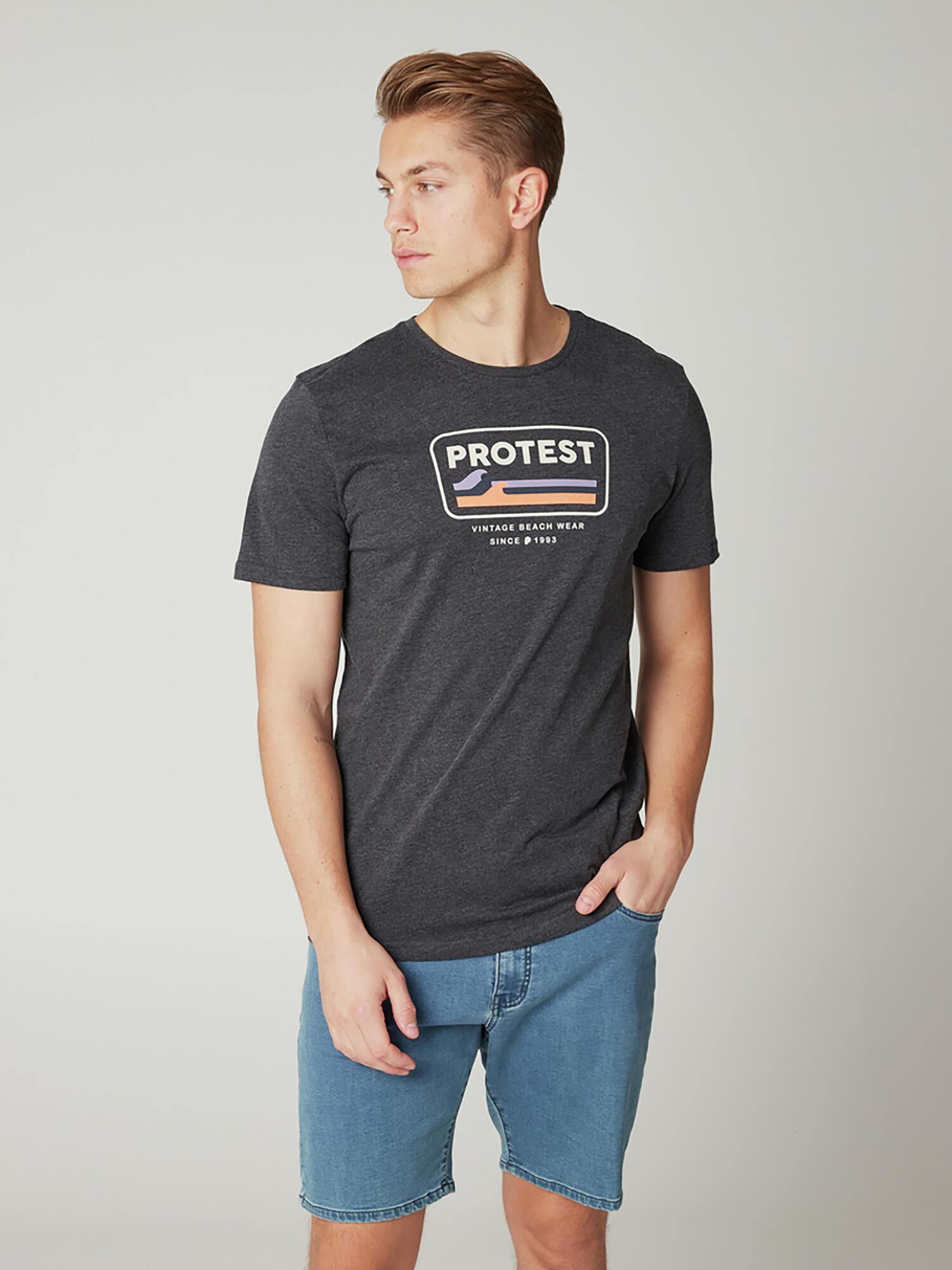 T-shirt Protest Prtcaarlo 2/7