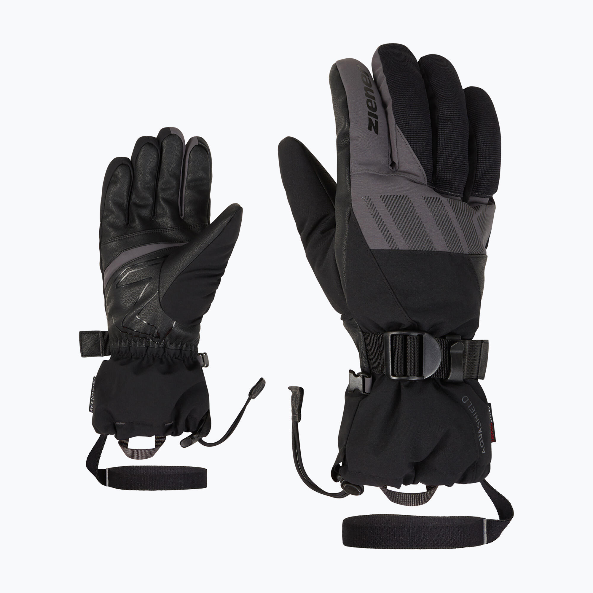 Luvas de esqui masculinas ZIENER Ghalion Aquashield 4/4