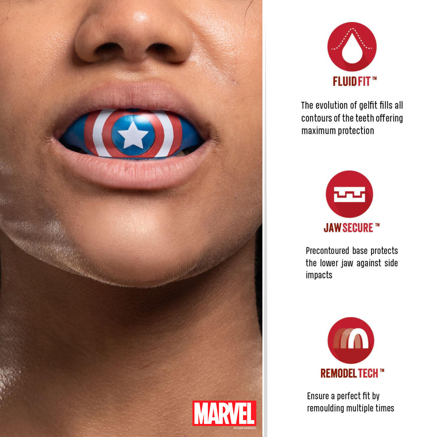 Marvel Sports Mouth Guard for Braces 2/5