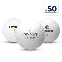 Seconde vie - 50 Balles de Golf -A/B- Trés Bon état