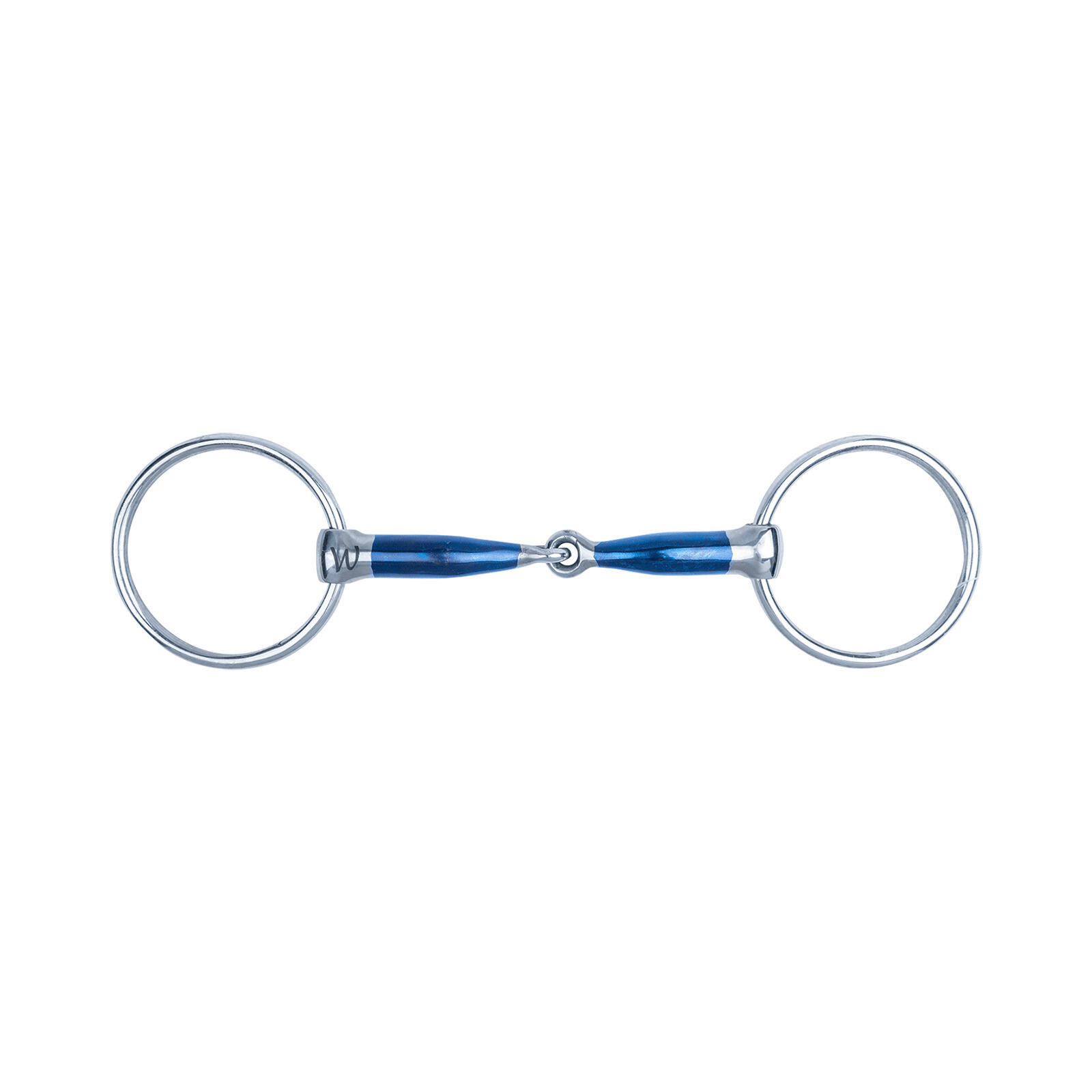 Waldhausen - Mors Pour Cheval Avec Filet Simple Brisure Waldhausen Sweet Iron - Mors - Bleu|gris - Decathlon