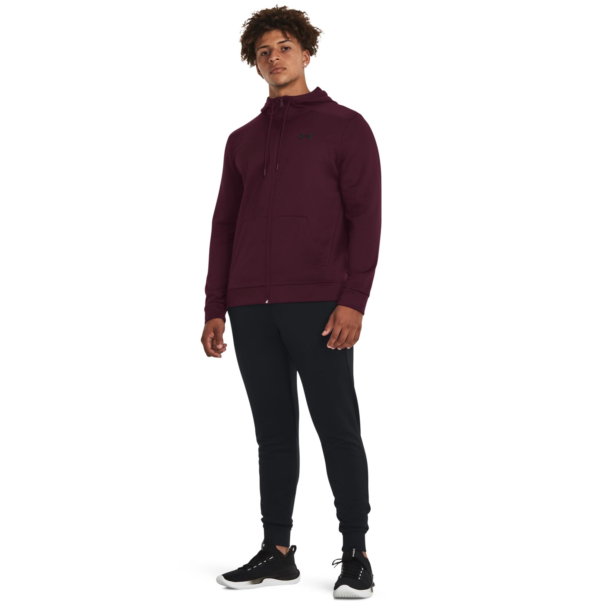 Felpa con cappuccio e zip intera Under Armour Fleece® 2/6