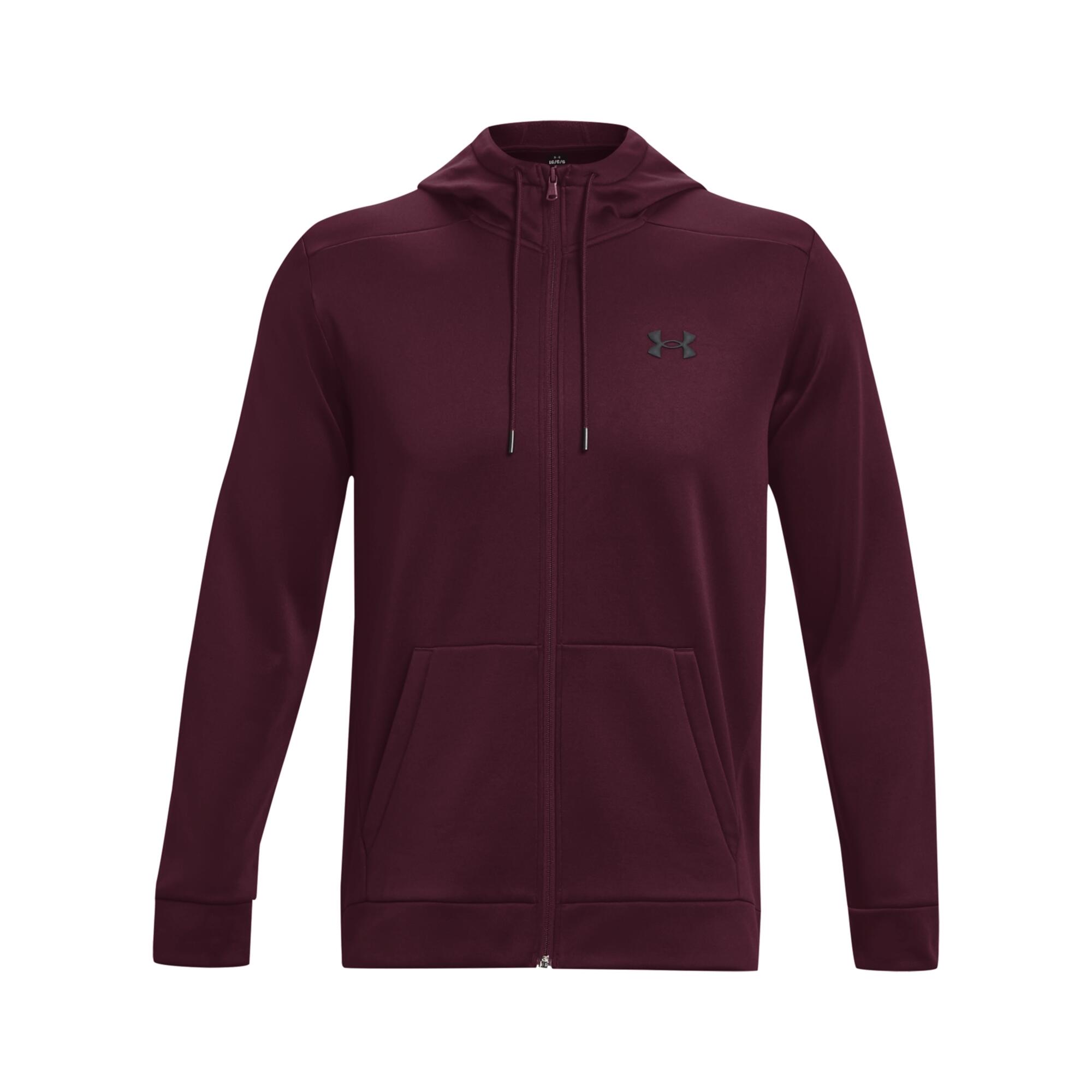 Felpa con cappuccio e zip intera Under Armour Fleece® 1/6