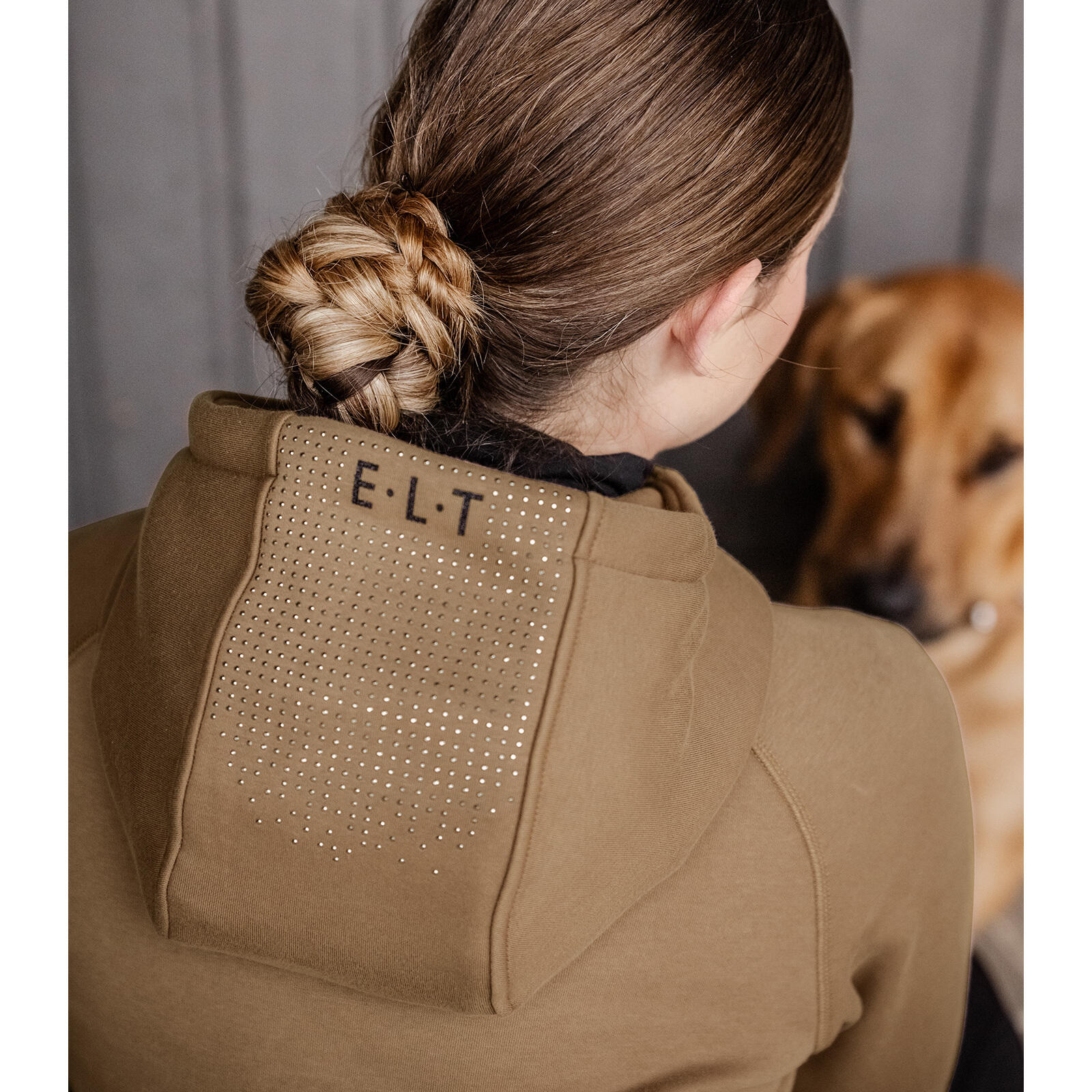 Sweatshirt à capuche full zip équitation ELT Orlando 5/5