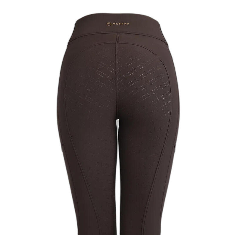 Pantalon équitation full grip fille Montar Rosie