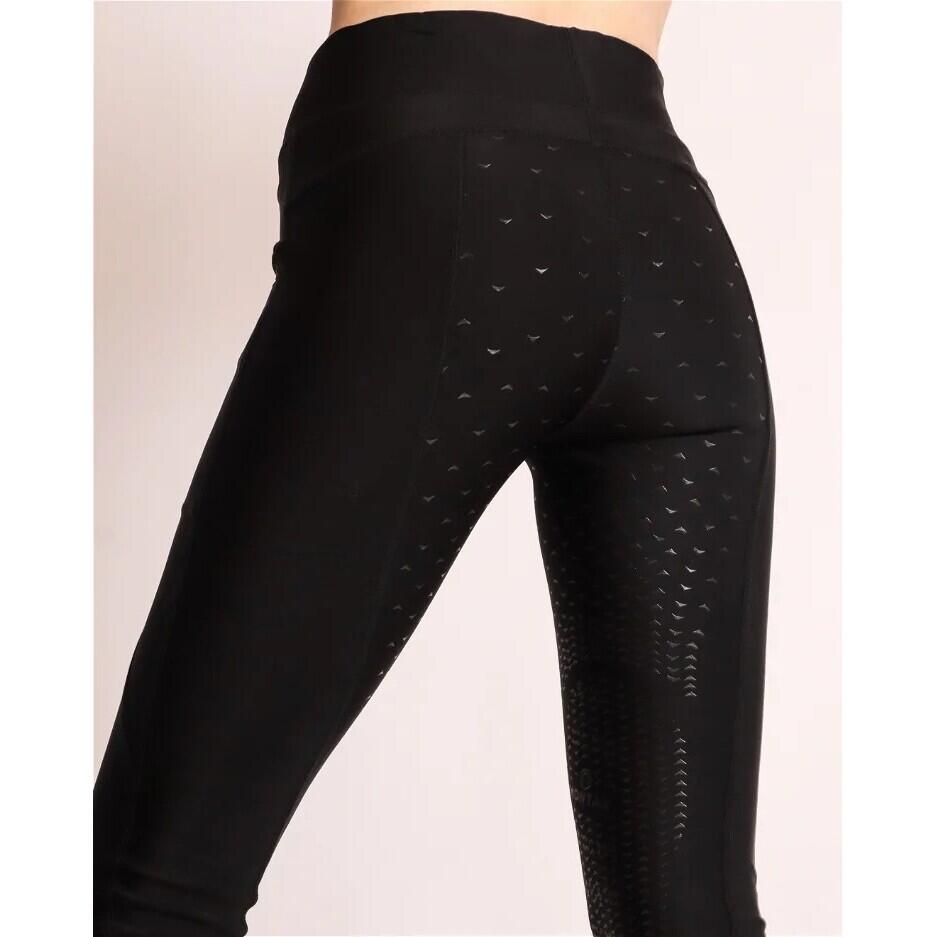 Full Grip Reitleggings mit Kristalltasche Frau Montar Linnea 4/5