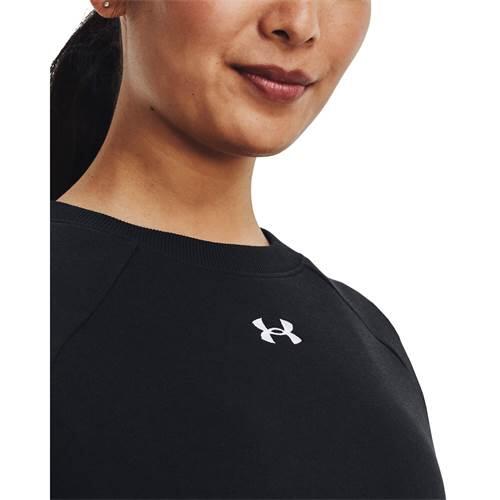 Under Armour Women's Rival Fleece Black Sweatshirt 5/6