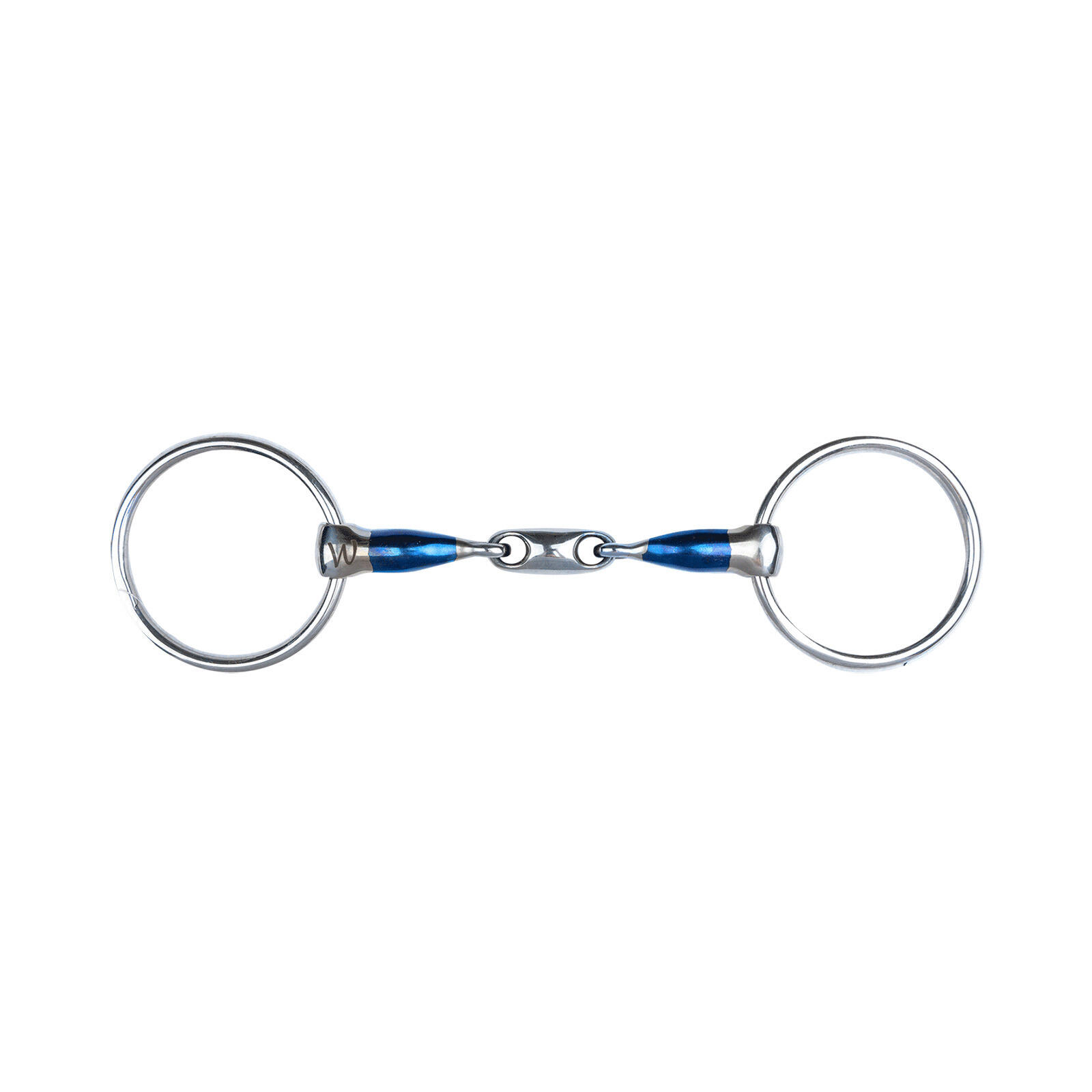 Waldhausen - Mors Pour Cheval Avec Filet Double Brisure Waldhausen Sweet Iron - Mors - Bleu|gris - 125 Mm - Decathlon