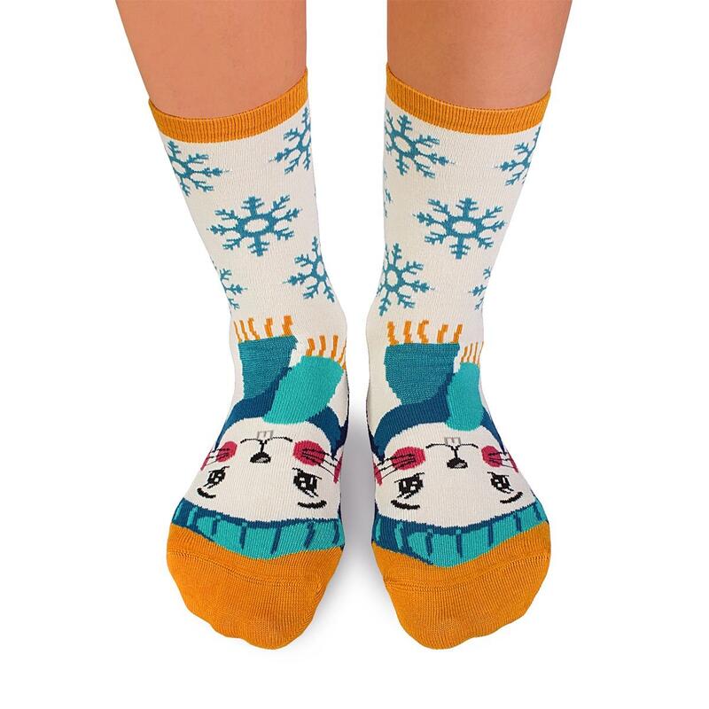 Sosete bambus de craciun Comfort Feet Socks CHRISTMAS RABBIT