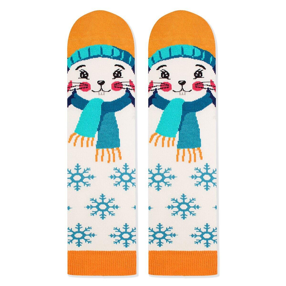 Sosete bambus de craciun Comfort Feet Socks CHRISTMAS RABBIT