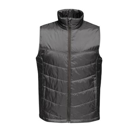 Heren Stadium Geïsoleerde Bodywarmer (Zwart)