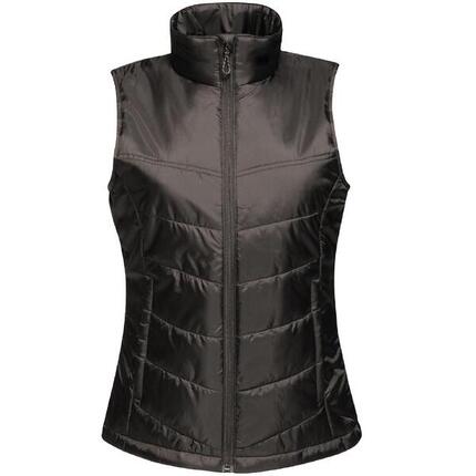 Vrouwen/dames Fasegeïsoleerde Bodywarmer (Zwart)