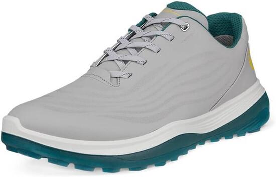 Scarpa da golf da uomo Ecco Golf LT1 pelle impermeabile bianca