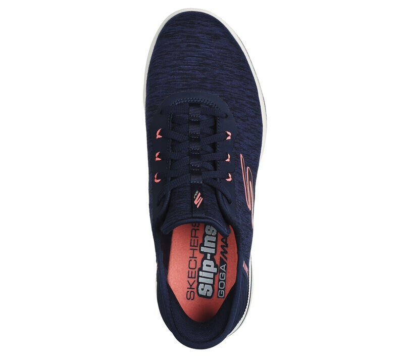 Skechers GO GOLF Walk 5 Slip Ins Zapato de Golf Mujer, Navy/Rosa 5/5