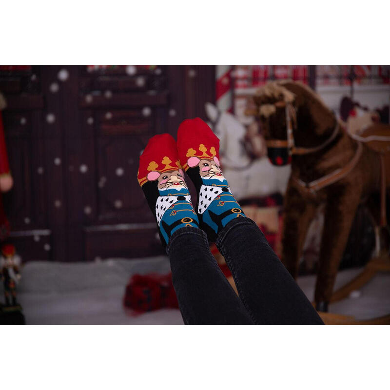 Sosete bumbac de Craciun Arty Socks NUTCRACKER
